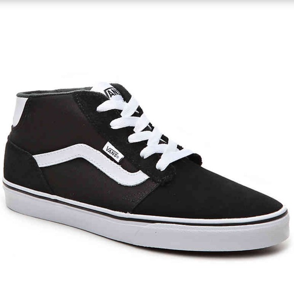 vans chapman mid black